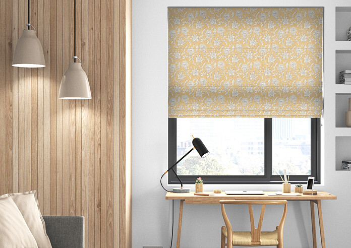 Carlina, Ochre - Roman Blind - Image 3